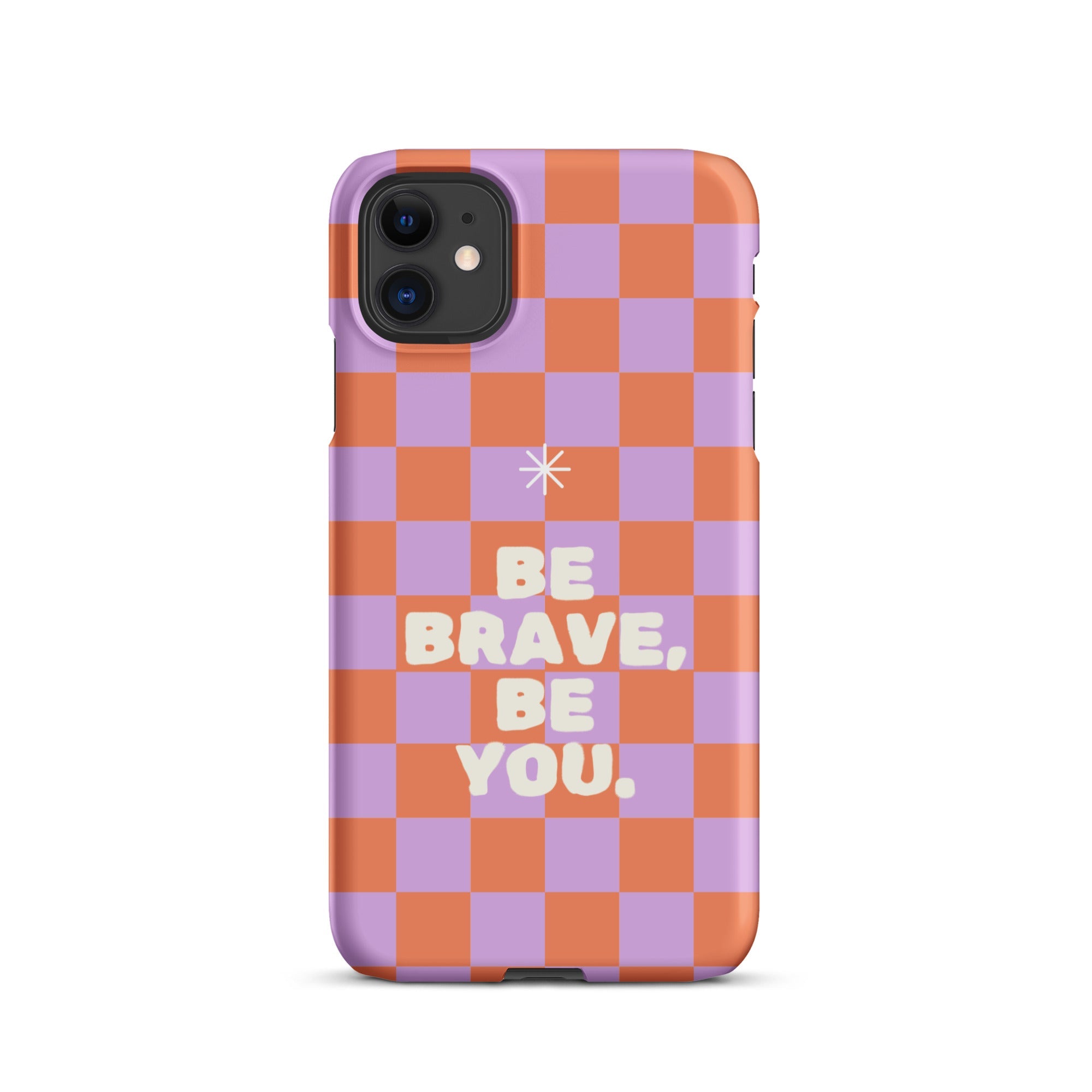 "Be Brave, Be You" iPhone Snap Case - Phone Case - Lufora