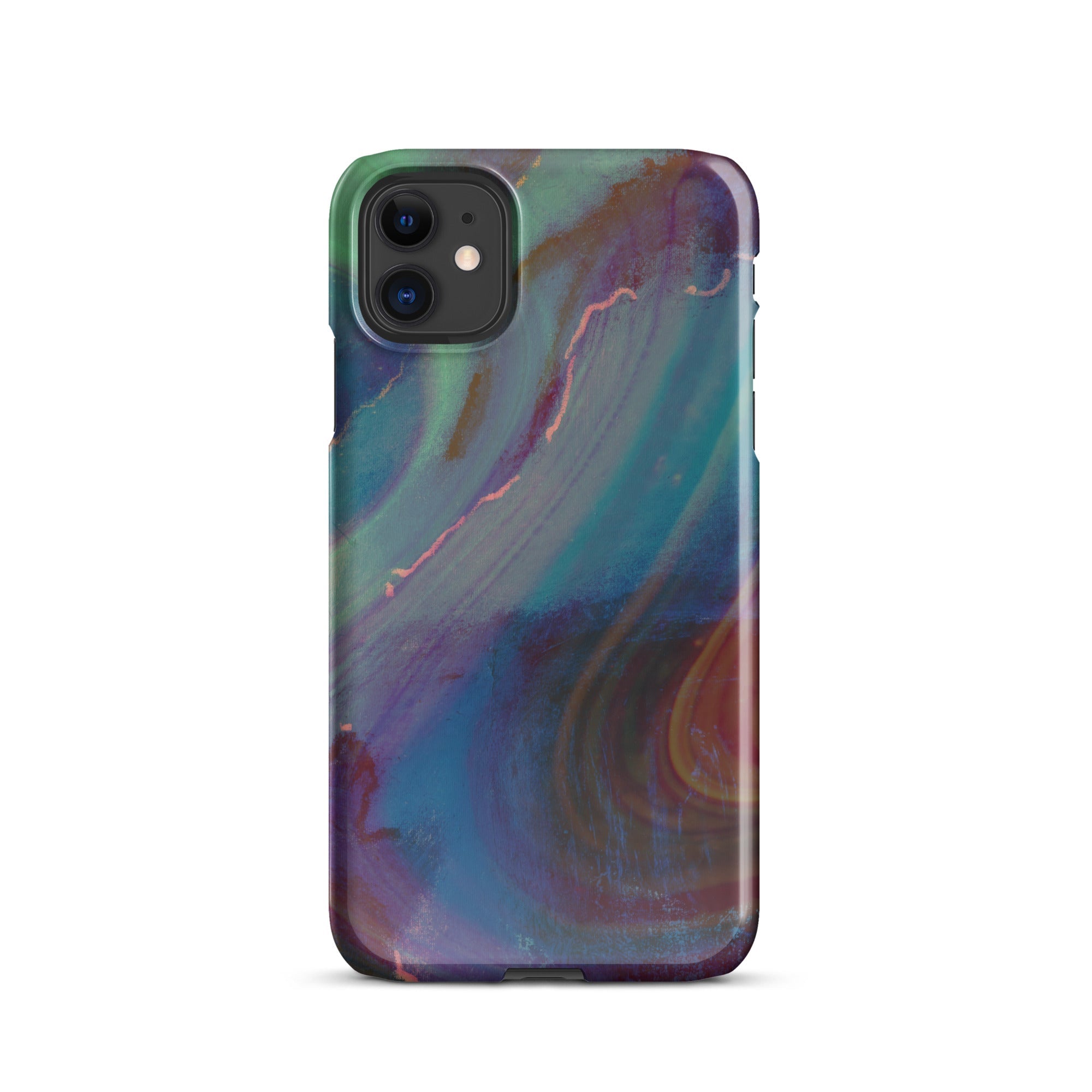"Cosmic Waves" iPhone Snap Case - Phone Case - Lufora