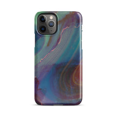 "Cosmic Waves" iPhone Snap Case - Phone Case - Lufora