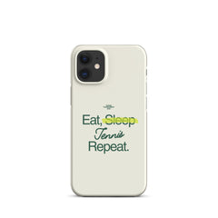 "Eat, Sleep, Tennis, Repeat" iPhone Snap Case - Phone Case - Lufora