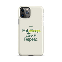 "Eat, Sleep, Tennis, Repeat" iPhone Snap Case - Phone Case - Lufora