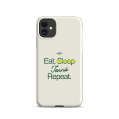 "Eat, Sleep, Tennis, Repeat" iPhone Snap Case - Phone Case - Lufora