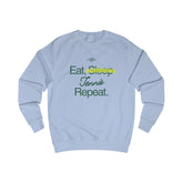 "Eat, Sleep, Tennis, Repeat" Unisex Sweatshirt - Sweatshirt - Lufora