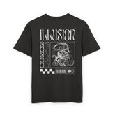 "Illusion" Unisex Oversized T-Shirt - T-Shirt - Lufora