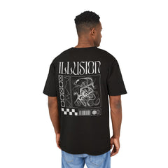 "Illusion" Unisex Oversized T-Shirt - T-Shirt - Lufora