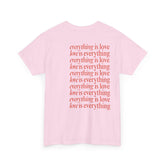 "Love Is Everything" Unisex Oversized T-Shirt - T-Shirt - Lufora