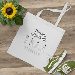 "Portraits of Park Life" Unisex Tote Bag - Bags - Lufora