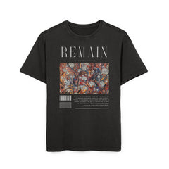 "Remain" Unisex Oversized T-Shirt - T-Shirt - Lufora