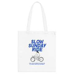 "Slow Sunday Ride" Unisex Tote Bag - Bags - Lufora