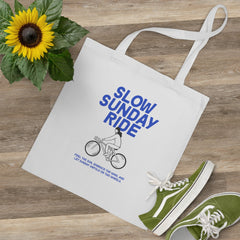"Slow Sunday Ride" Unisex Tote Bag - Bags - Lufora