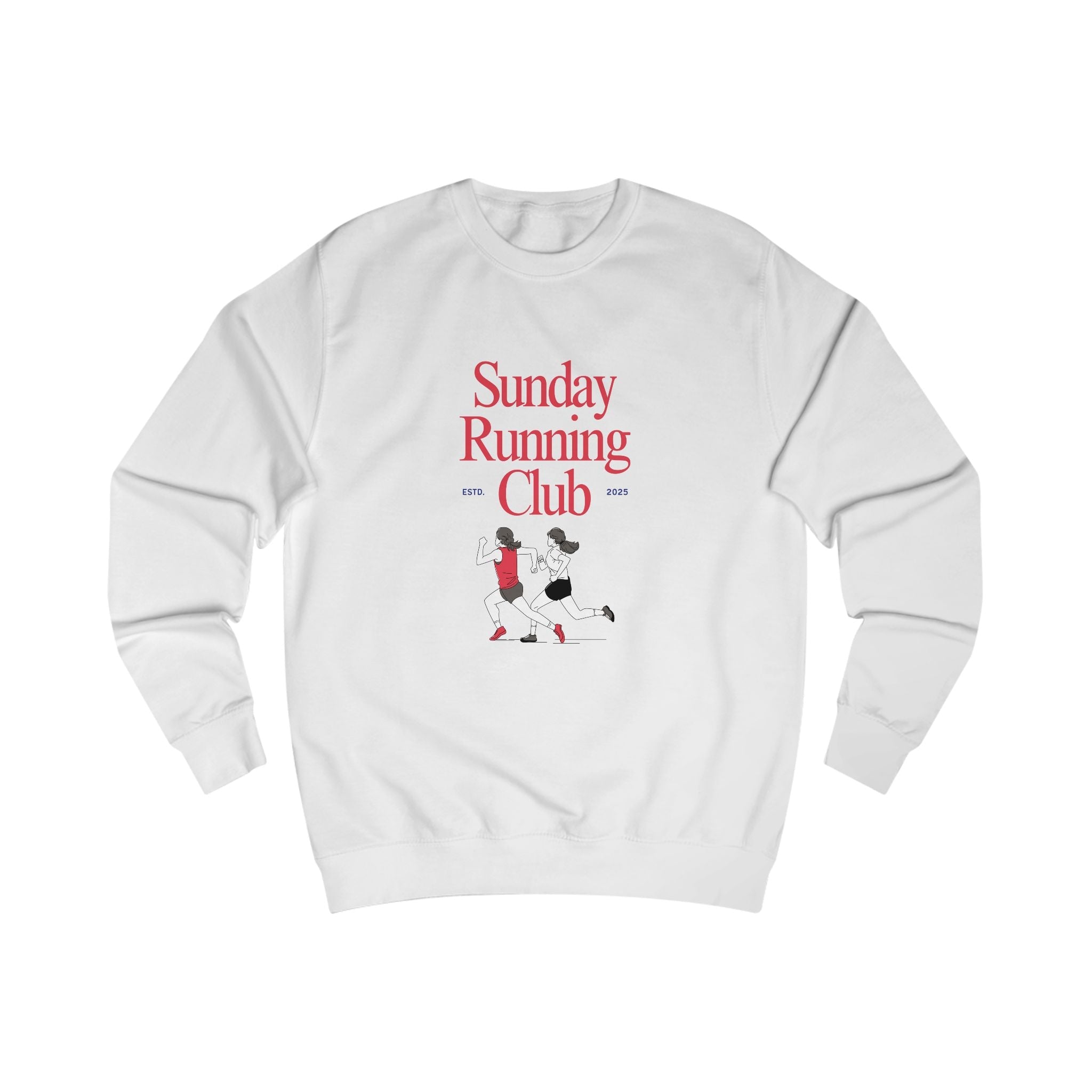 "Sunday Running Club" Unisex Sweatshirt - Sweatshirt - Lufora