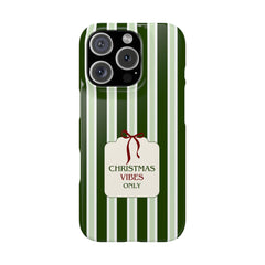Christmas Vibes Only - Phone Case