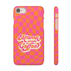 Mama Needs Coffee - Phone Case