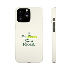 Eat, Sleep, Tennis, Repeat - Phone Case