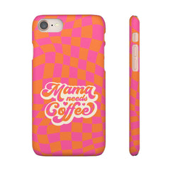 Mama Needs Coffee - Phone Case