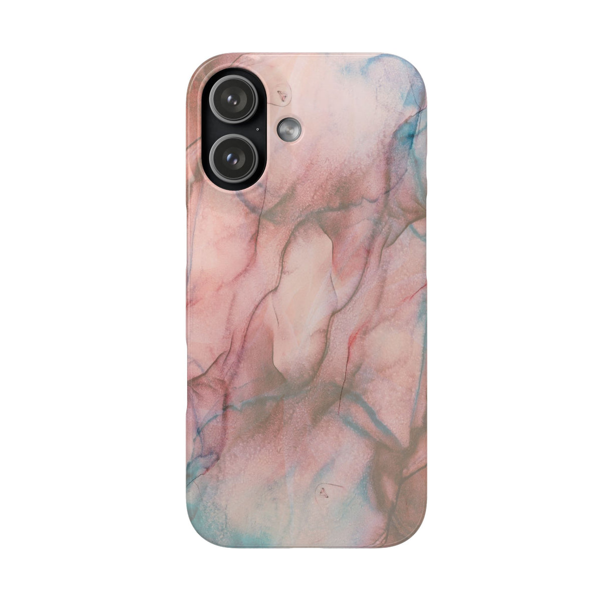 Marble Rose - Phone Case