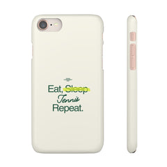 Eat, Sleep, Tennis, Repeat - Phone Case
