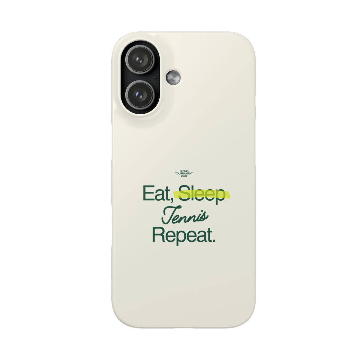 Eat, Sleep, Tennis, Repeat - Phone Case