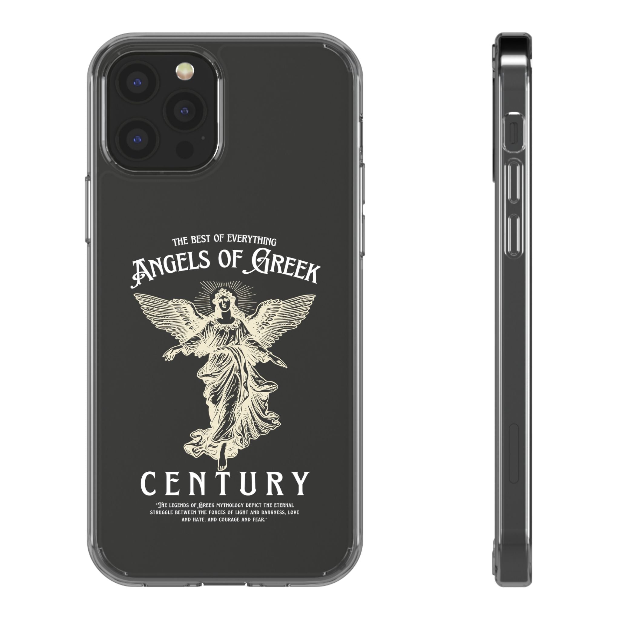 "Angels of Greek" Clear Phone Case - Phone Case - Lufora