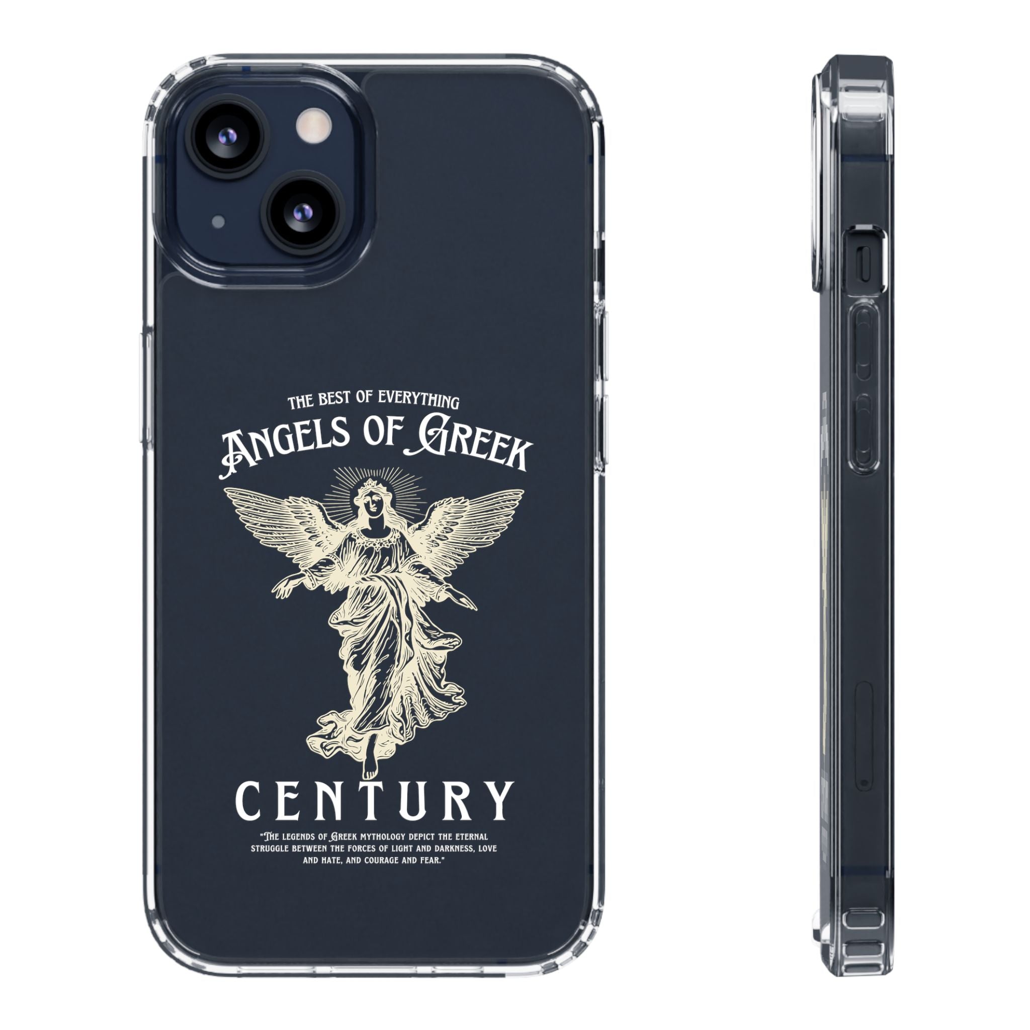 "Angels of Greek" Clear Phone Case - Phone Case - Lufora