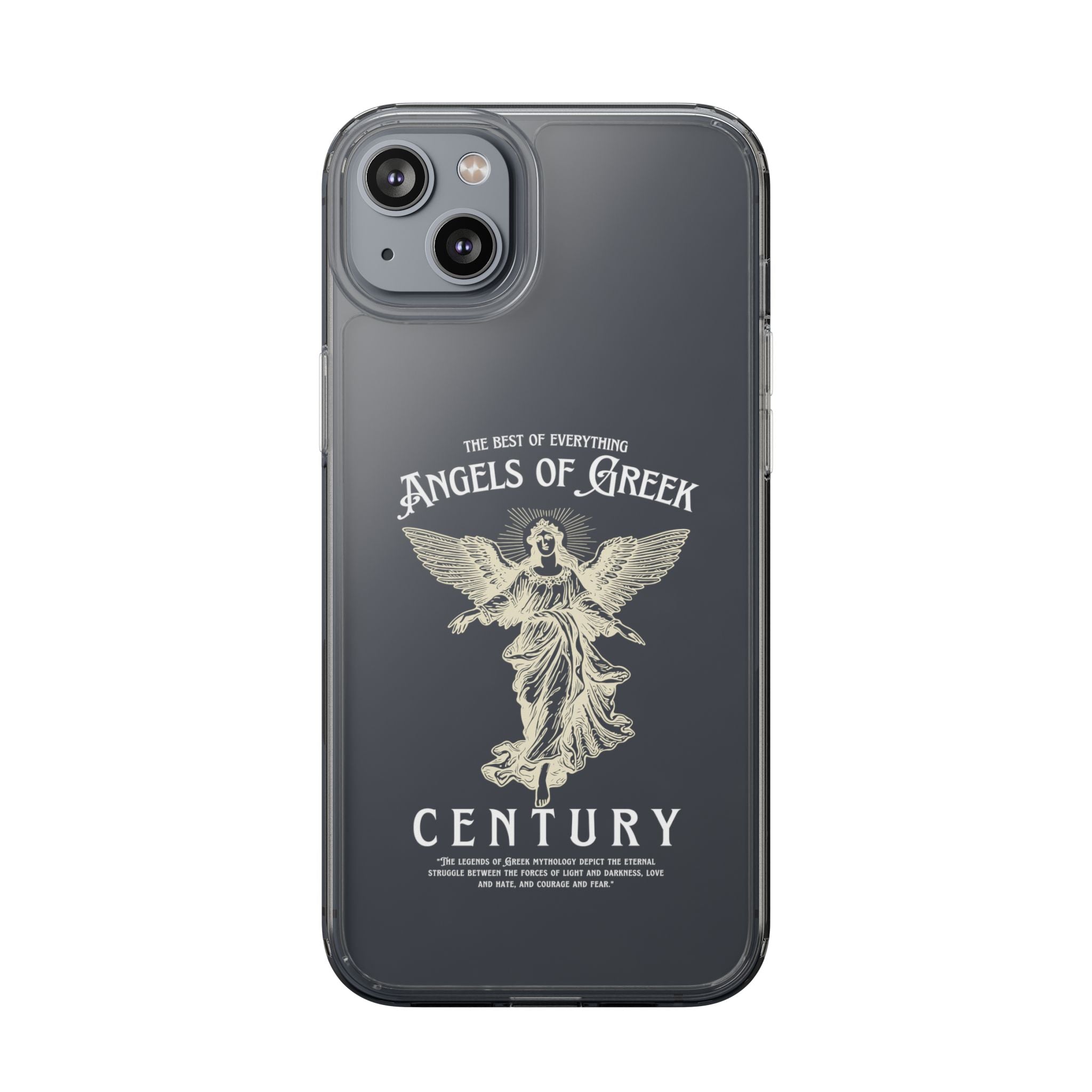 "Angels of Greek" Clear Phone Case - Phone Case - Lufora