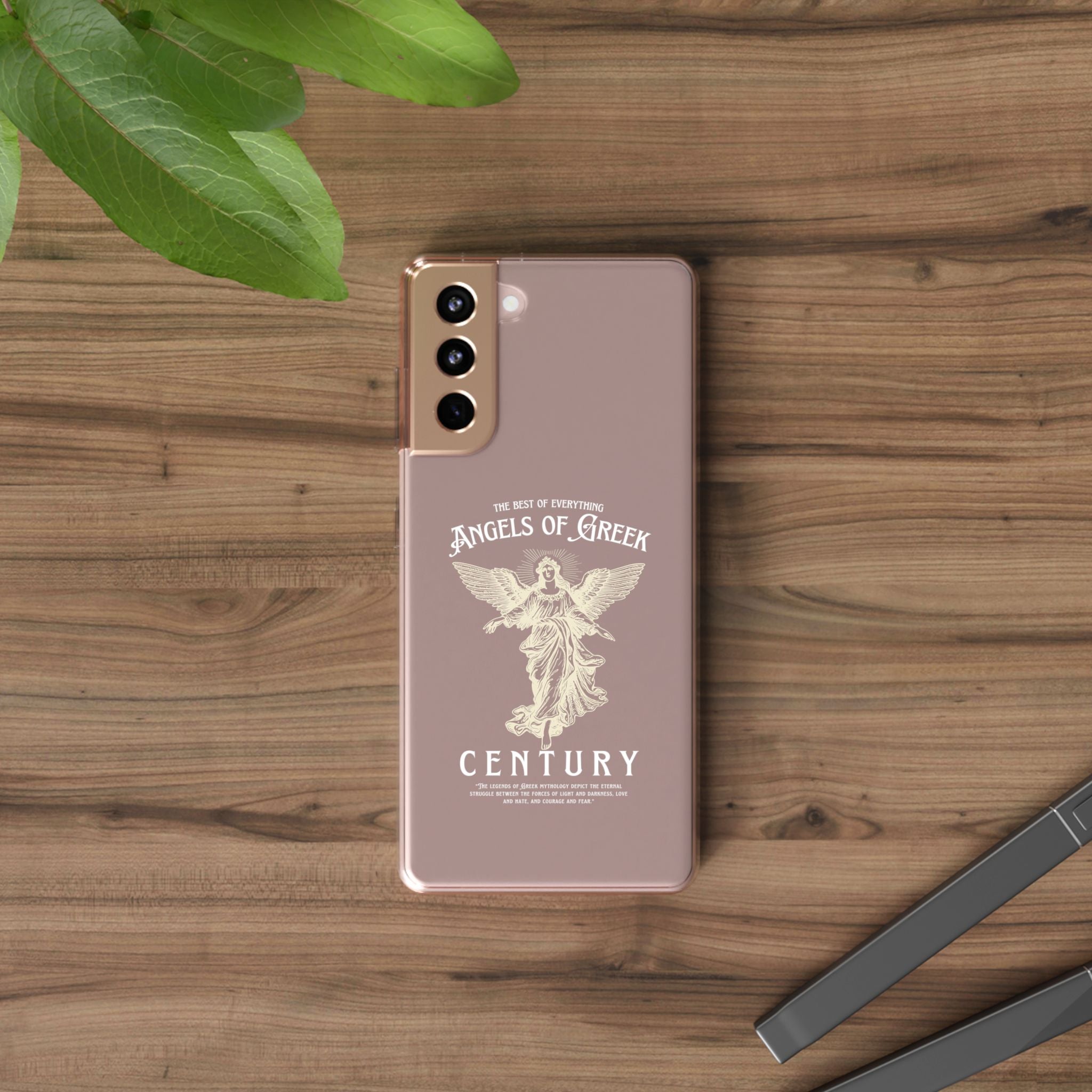 "Angels of Greek" Clear Phone Case - Phone Case - Lufora