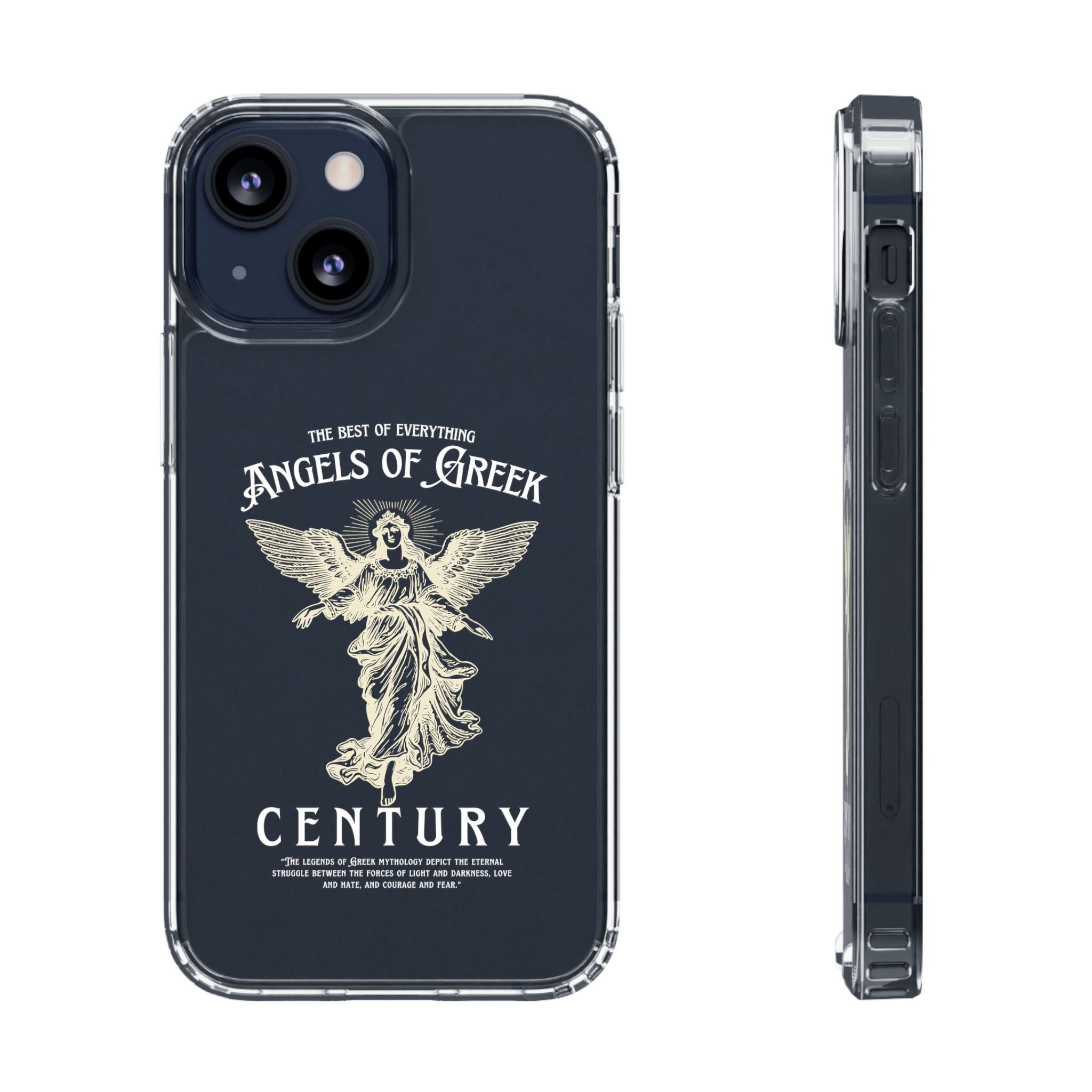 "Angels of Greek" Clear Phone Case - Phone Case - Lufora