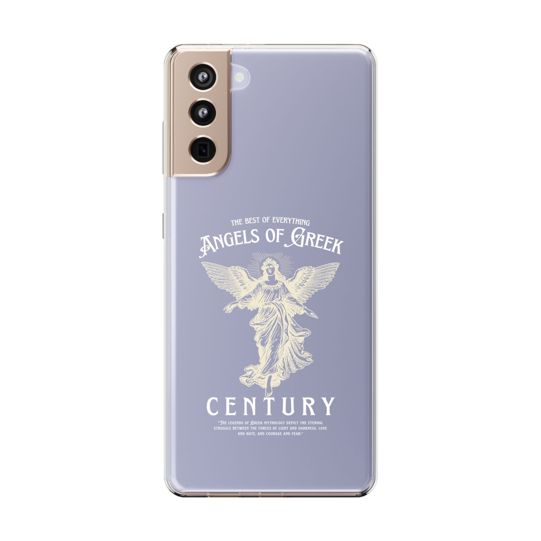 "Angels of Greek" Clear Phone Case - Phone Case - Lufora