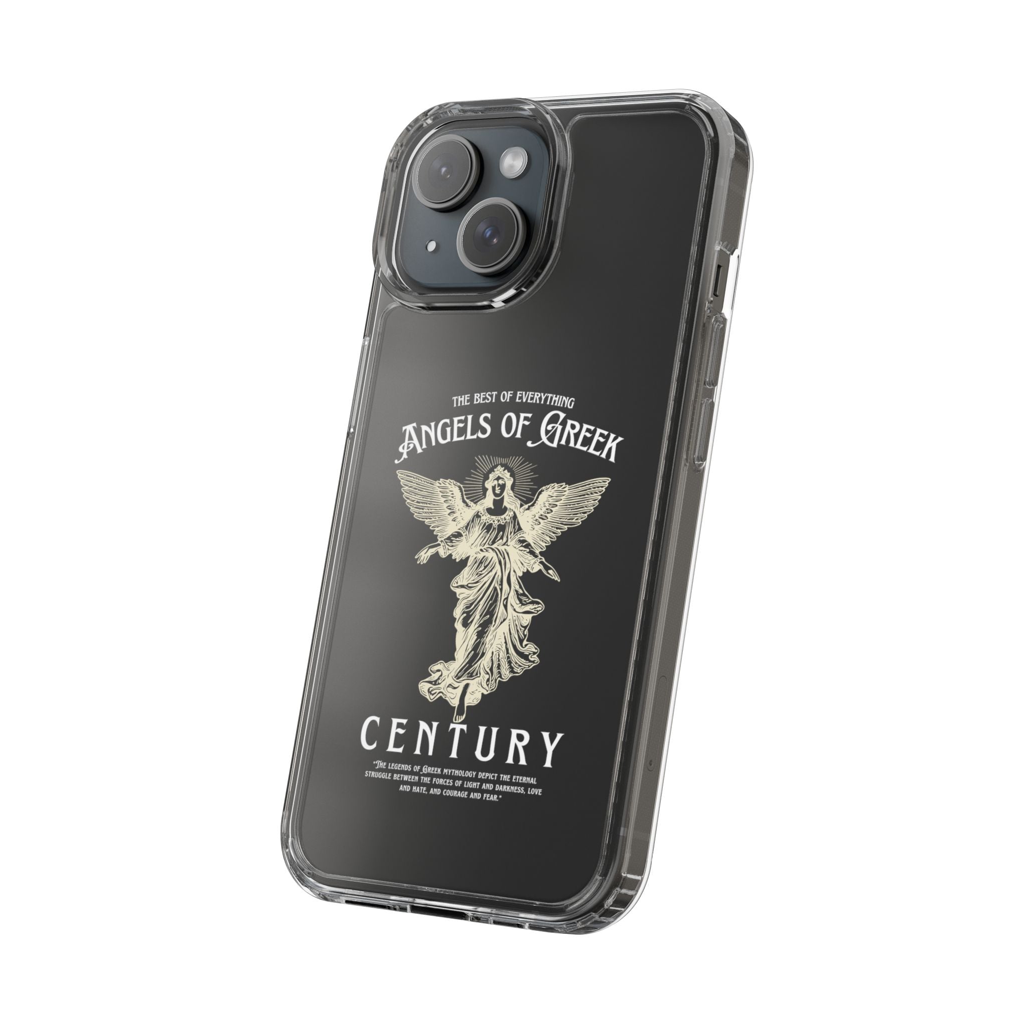 "Angels of Greek" Clear Phone Case - Phone Case - Lufora