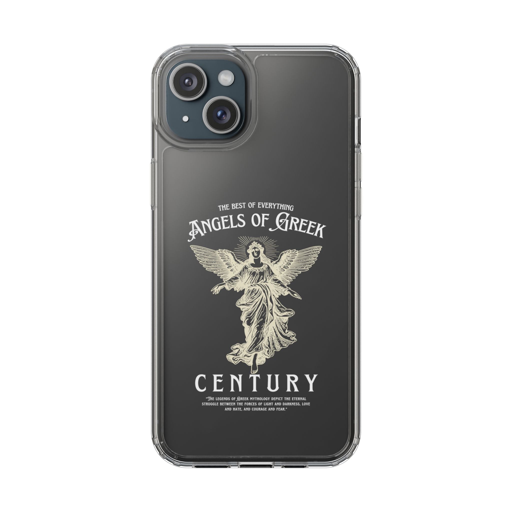 "Angels of Greek" Clear Phone Case - Phone Case - Lufora