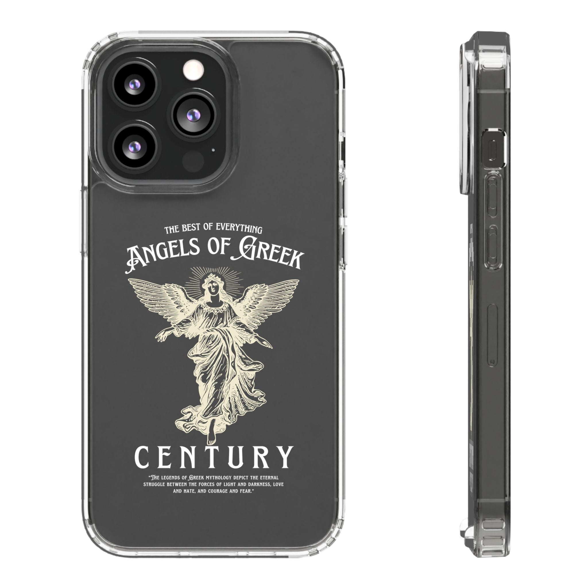 "Angels of Greek" Clear Phone Case - Phone Case - Lufora