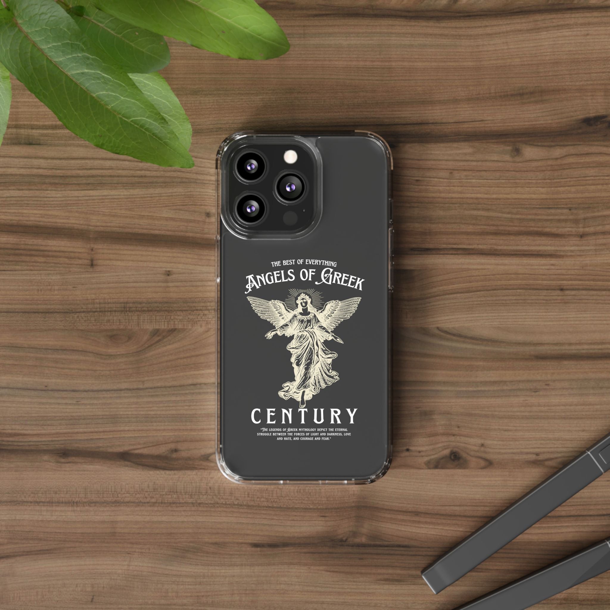 "Angels of Greek" Clear Phone Case - Phone Case - Lufora
