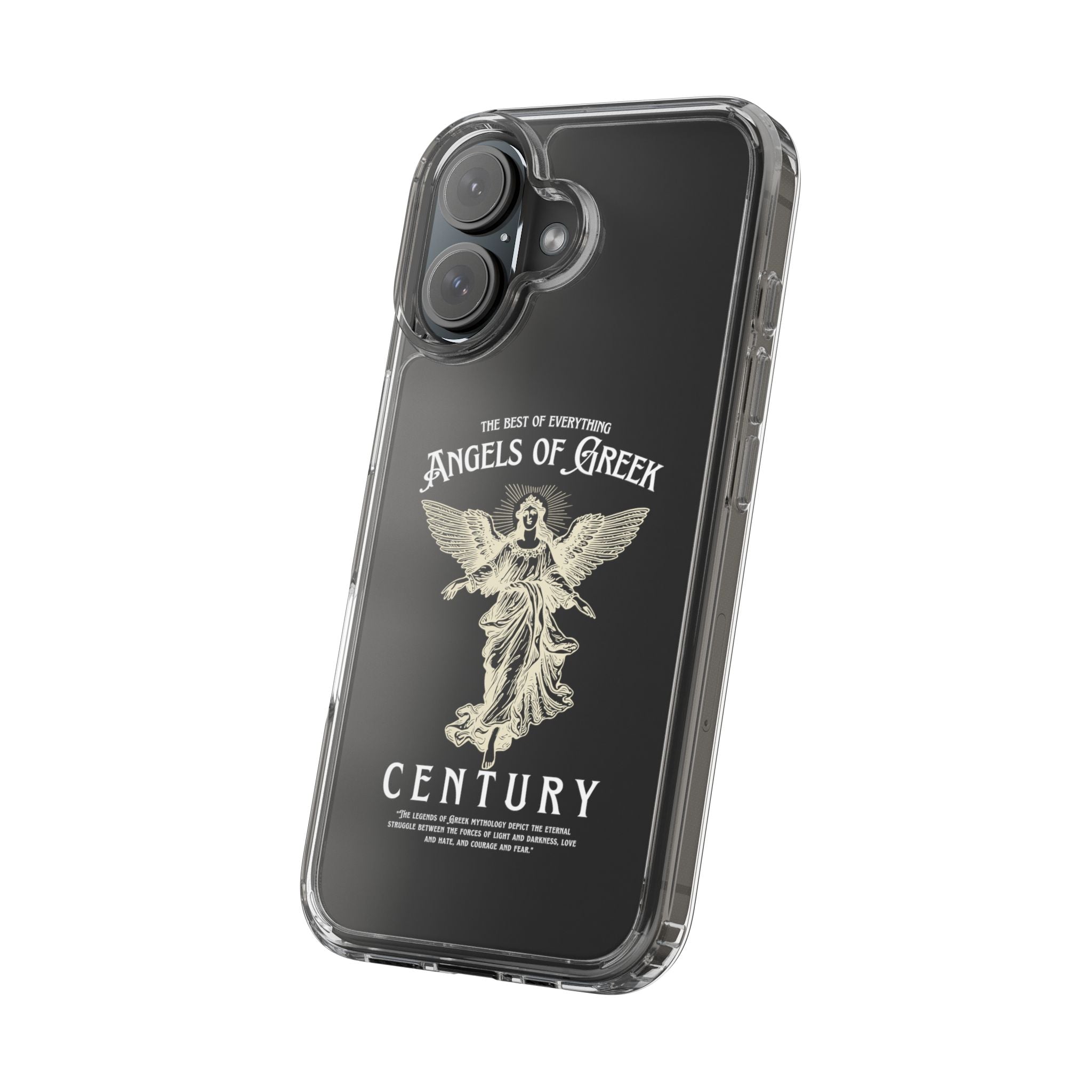 "Angels of Greek" Clear Phone Case - Phone Case - Lufora