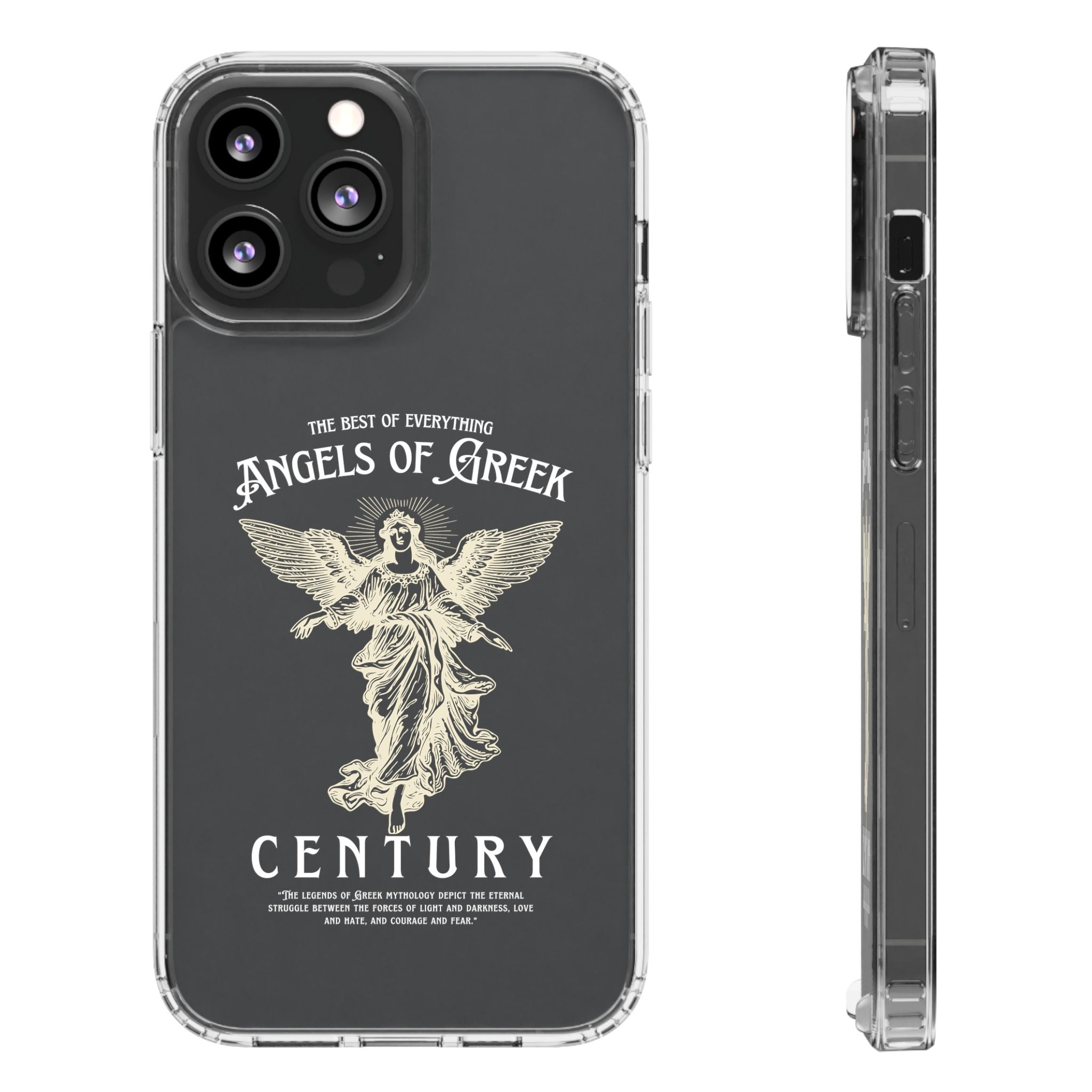 "Angels of Greek" Clear Phone Case - Phone Case - Lufora