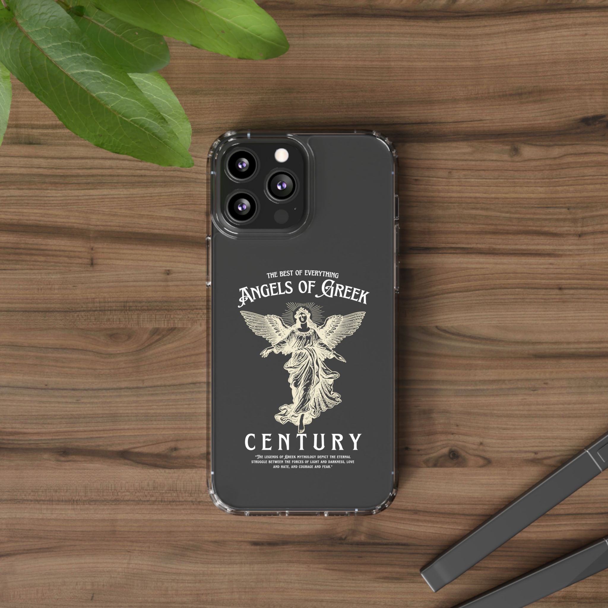 "Angels of Greek" Clear Phone Case - Phone Case - Lufora