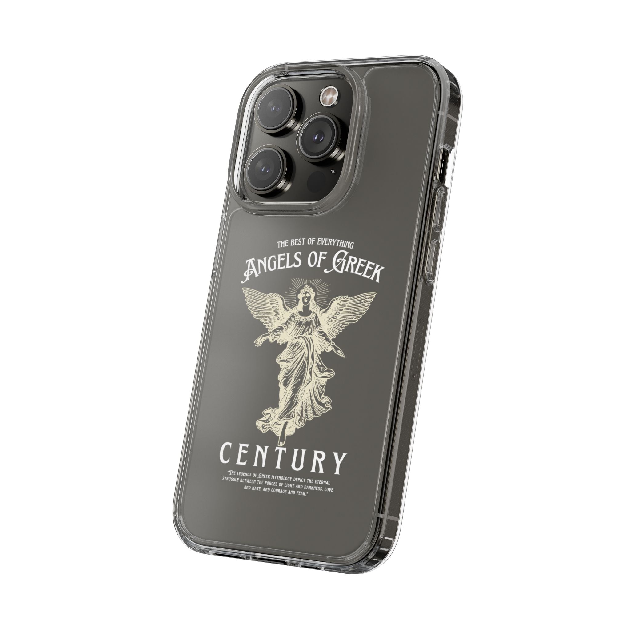 "Angels of Greek" Clear Phone Case - Phone Case - Lufora