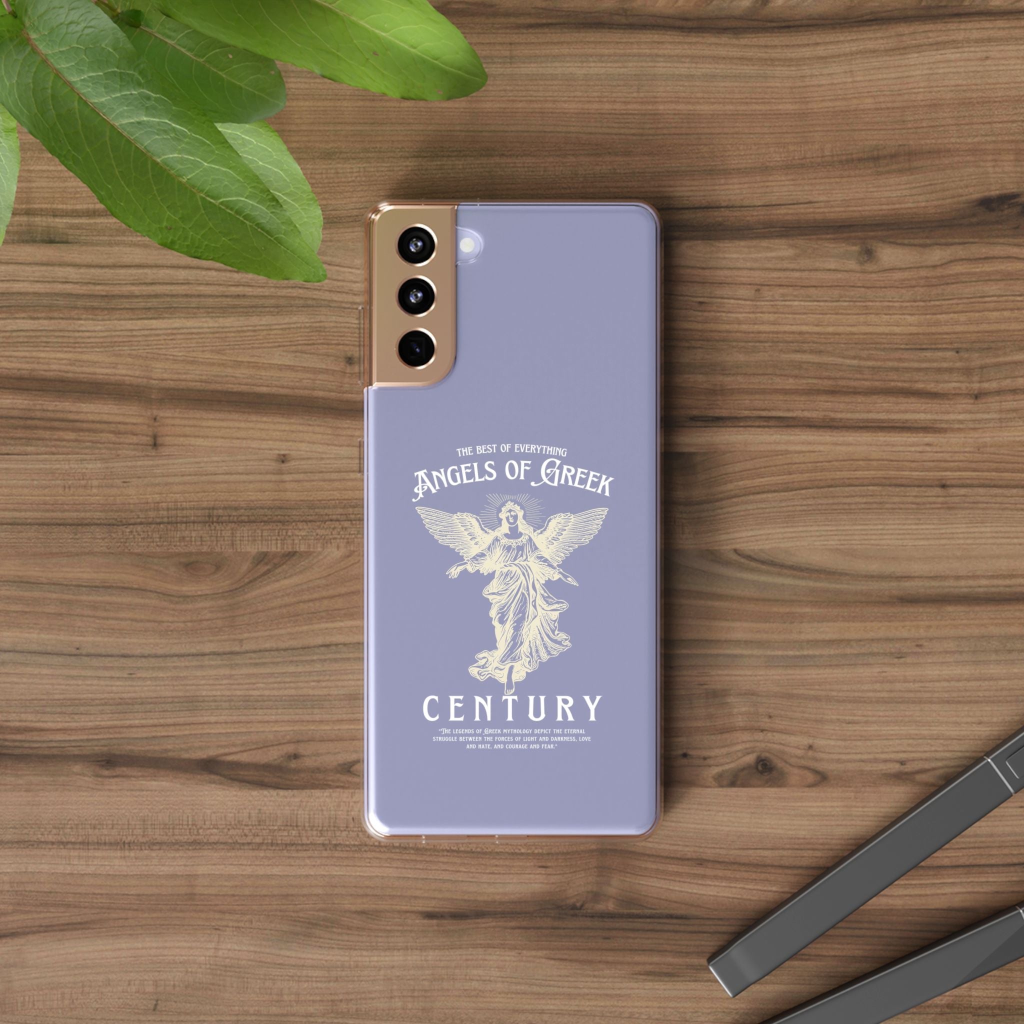 "Angels of Greek" Clear Phone Case - Phone Case - Lufora