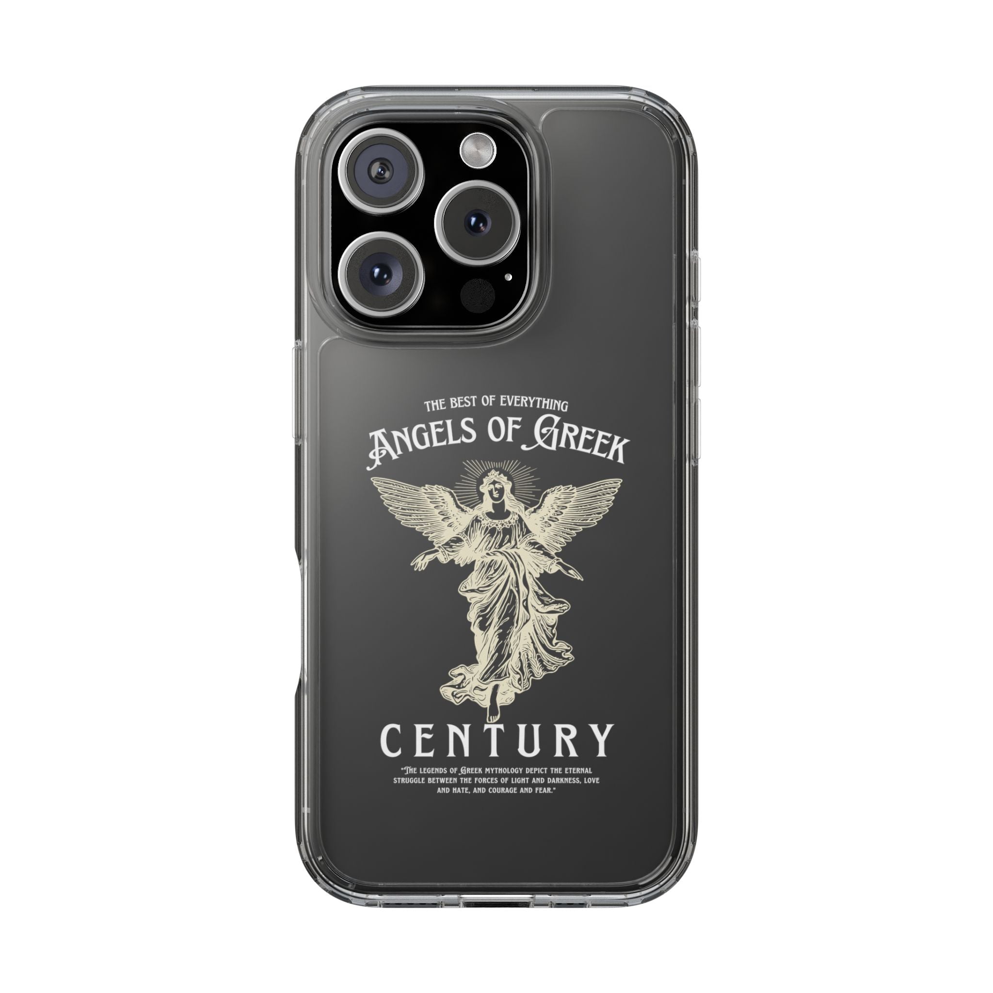 "Angels of Greek" Clear Phone Case - Phone Case - Lufora