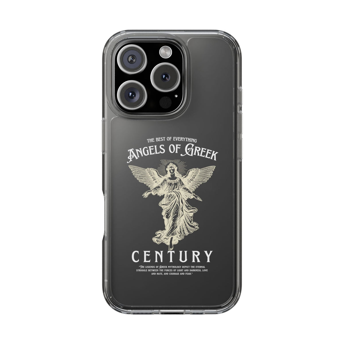 "Angels of Greek" Clear Phone Case - Phone Case - Lufora
