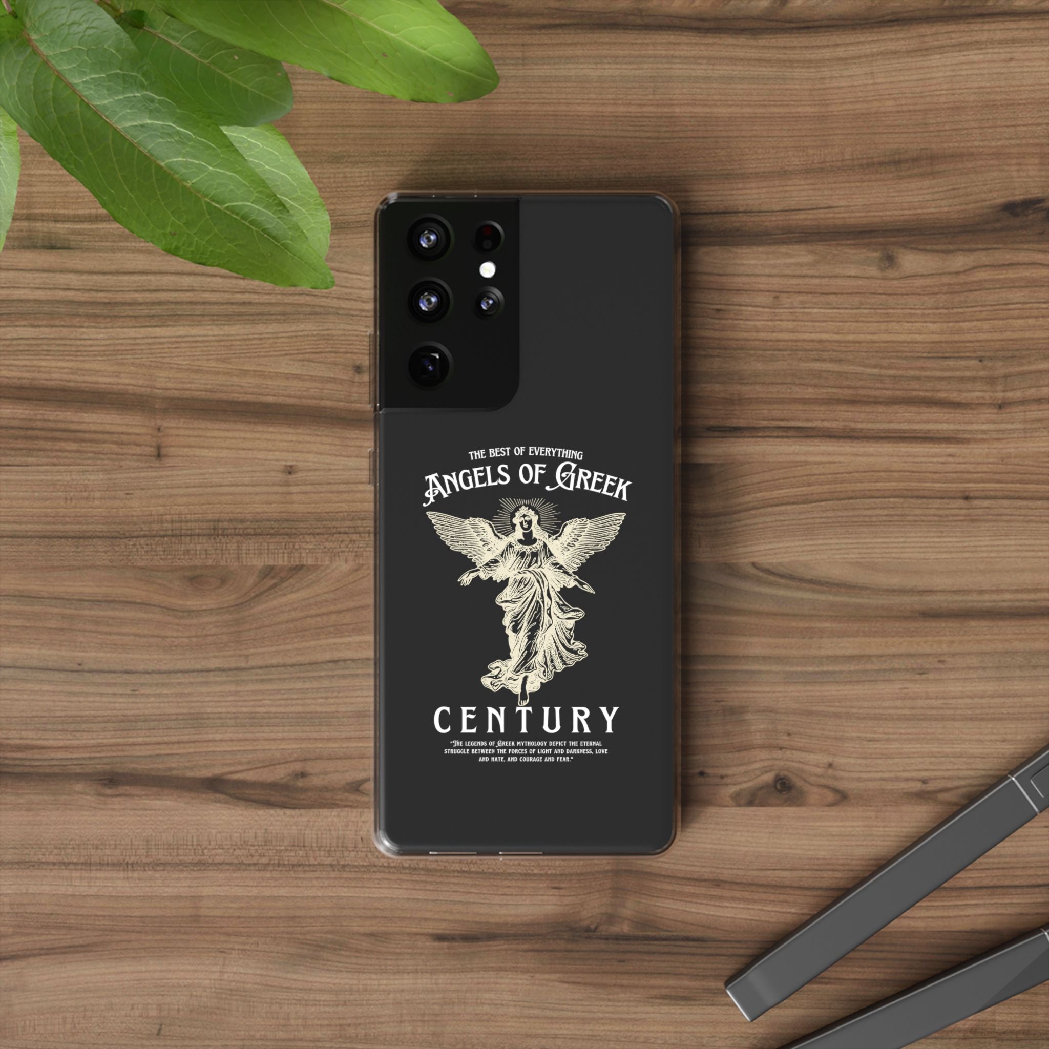 "Angels of Greek" Clear Phone Case - Phone Case - Lufora