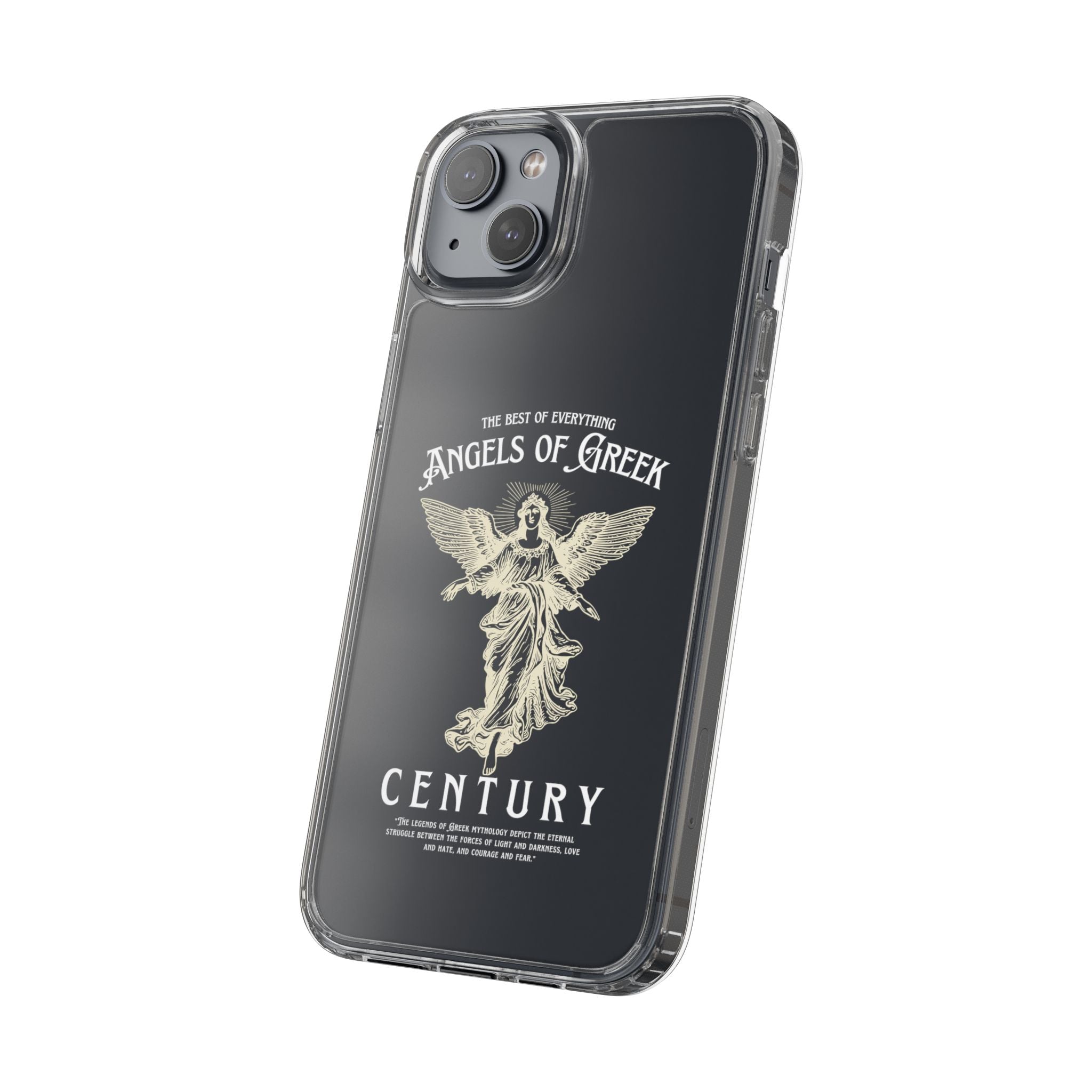 "Angels of Greek" Clear Phone Case - Phone Case - Lufora