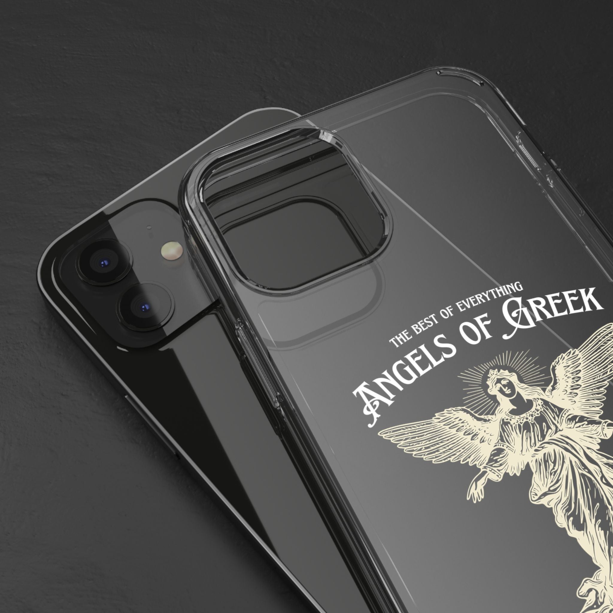 "Angels of Greek" Clear Phone Case - Phone Case - Lufora