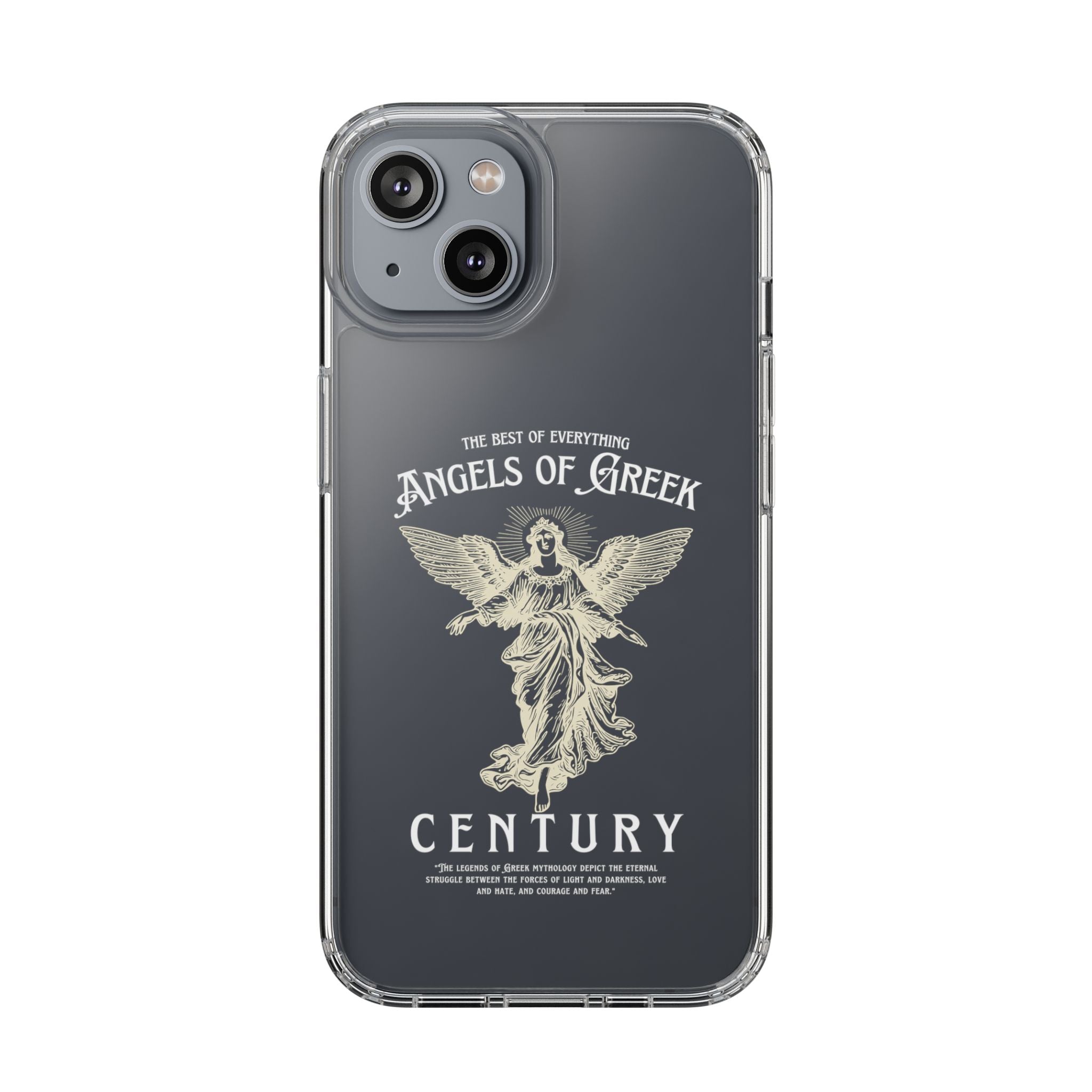 "Angels of Greek" Clear Phone Case - Phone Case - Lufora