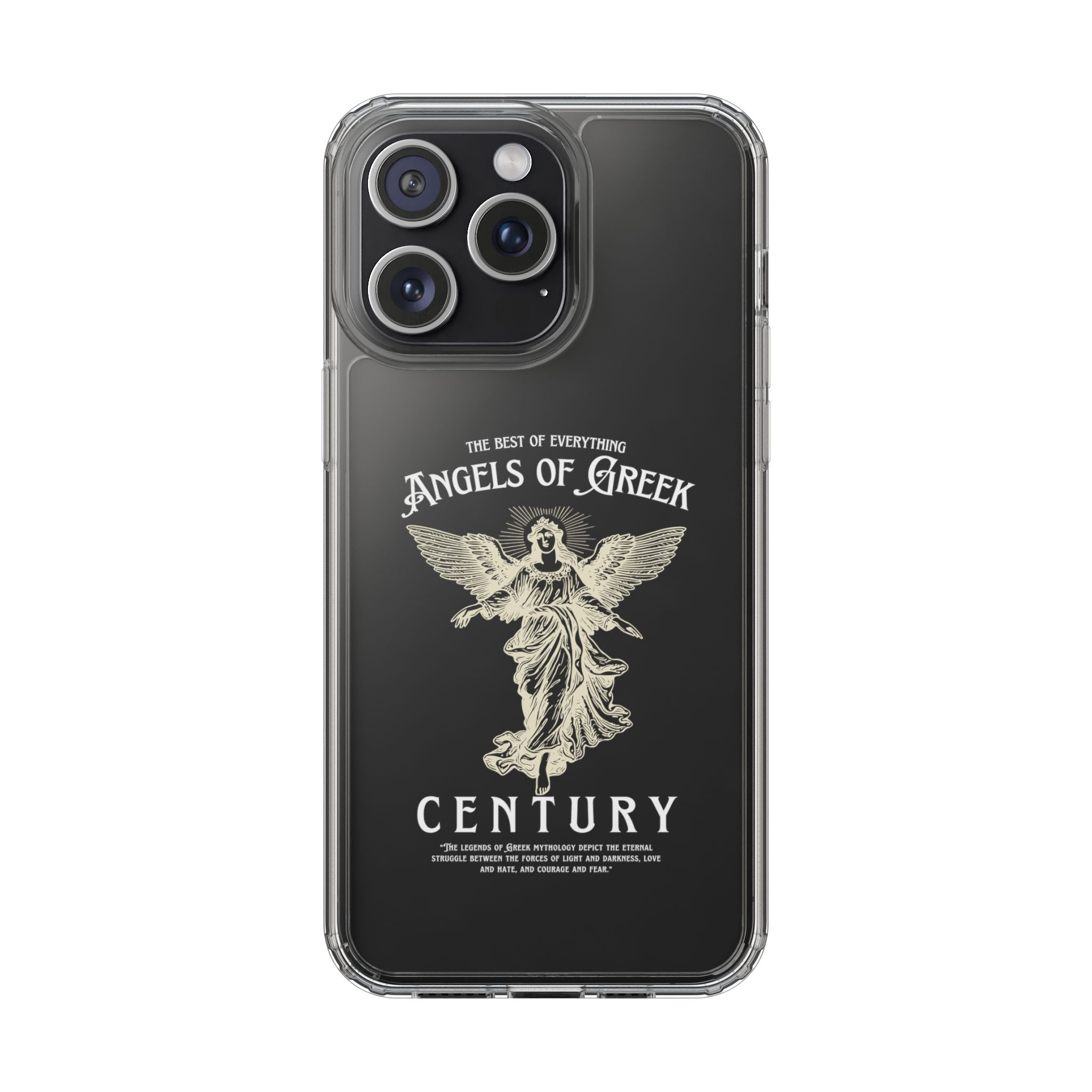 "Angels of Greek" Clear Phone Case - Phone Case - Lufora