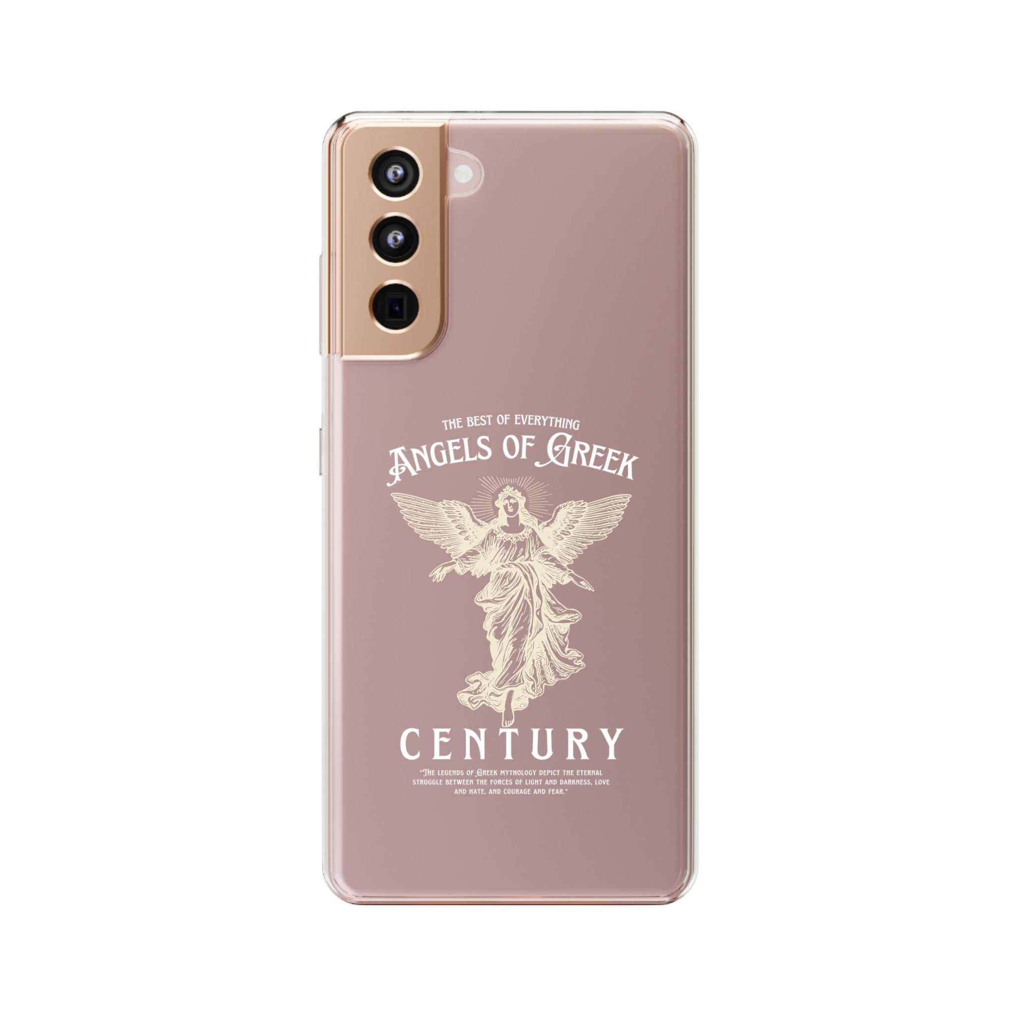 "Angels of Greek" Clear Phone Case - Phone Case - Lufora