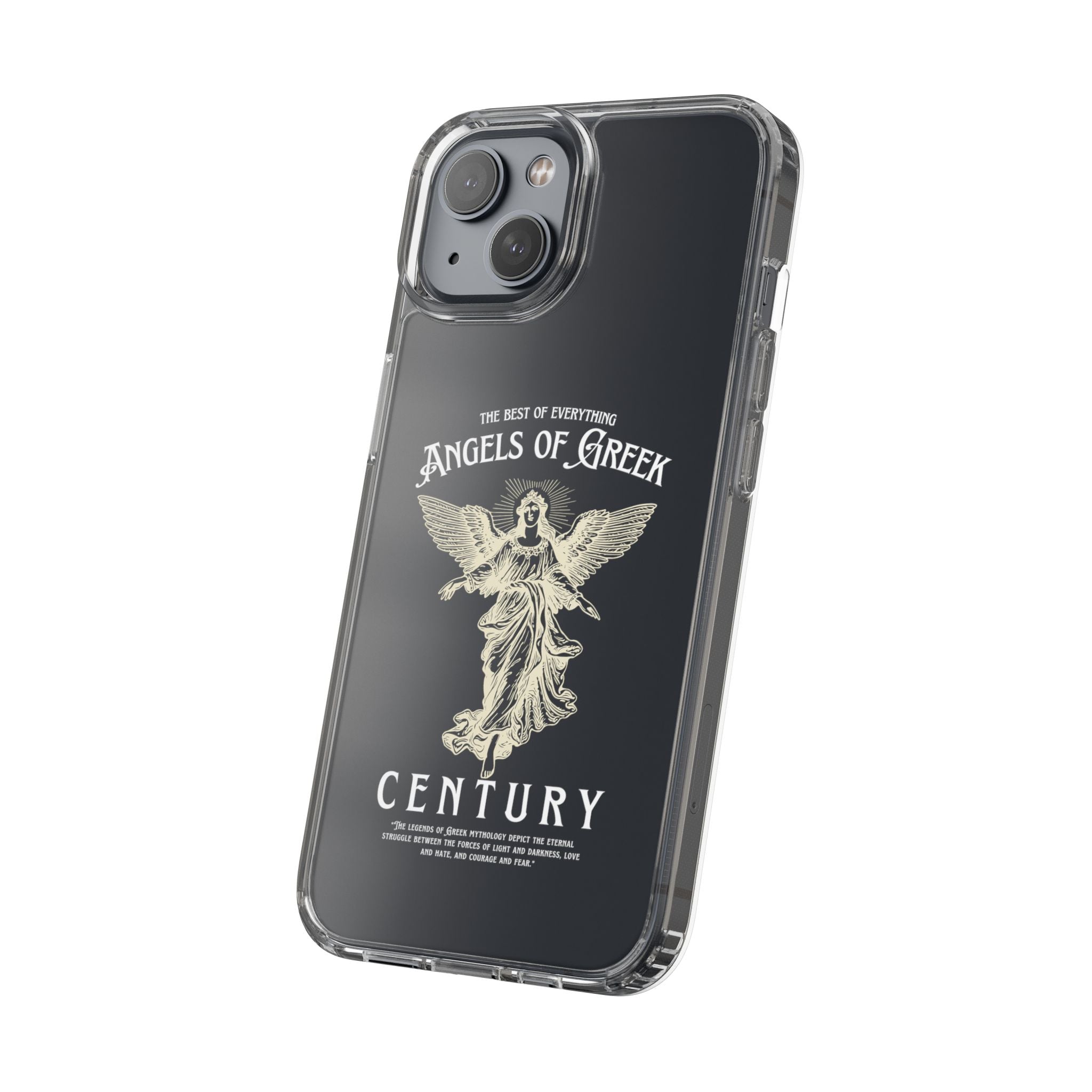 "Angels of Greek" Clear Phone Case - Phone Case - Lufora