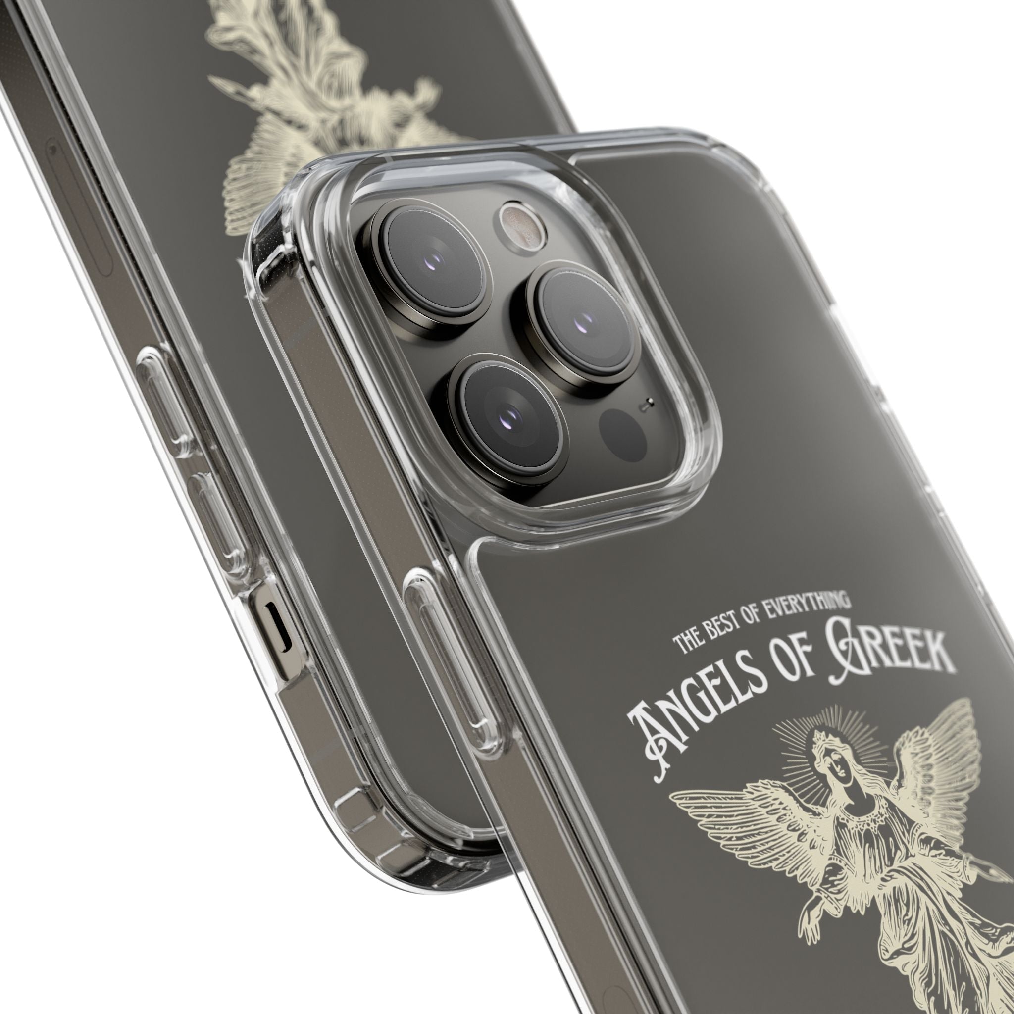 "Angels of Greek" Clear Phone Case - Phone Case - Lufora