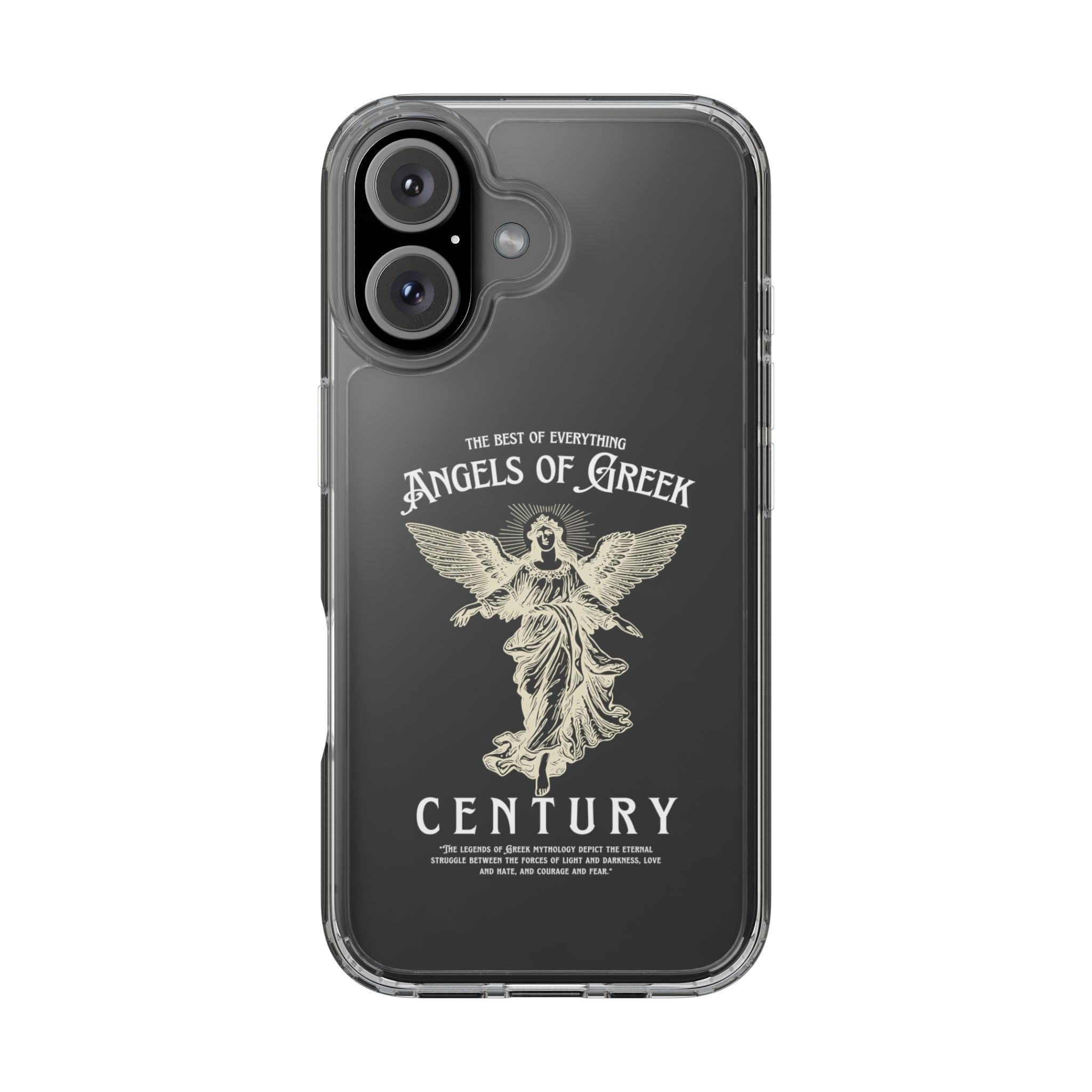 "Angels of Greek" Clear Phone Case - Phone Case - Lufora