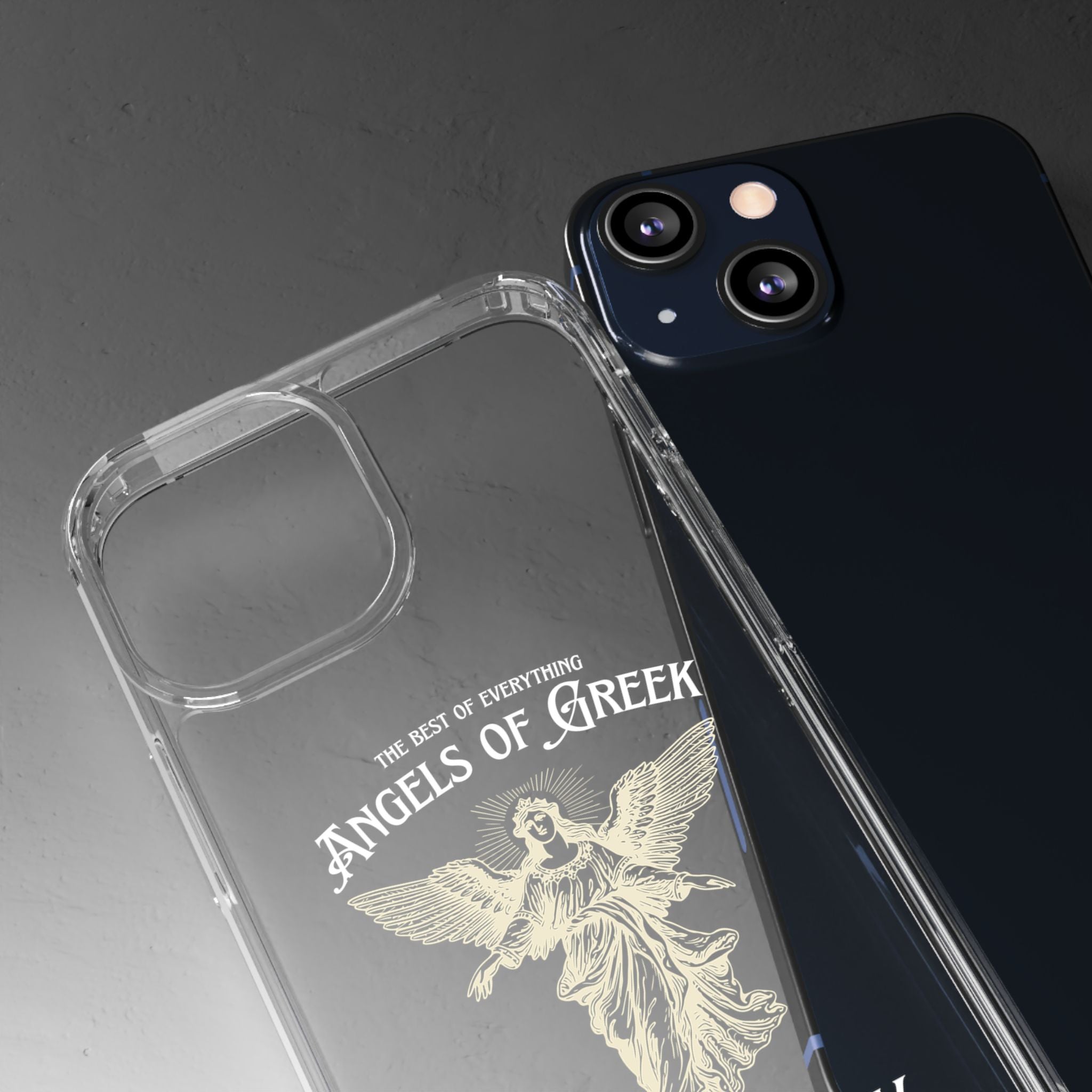 "Angels of Greek" Clear Phone Case - Phone Case - Lufora