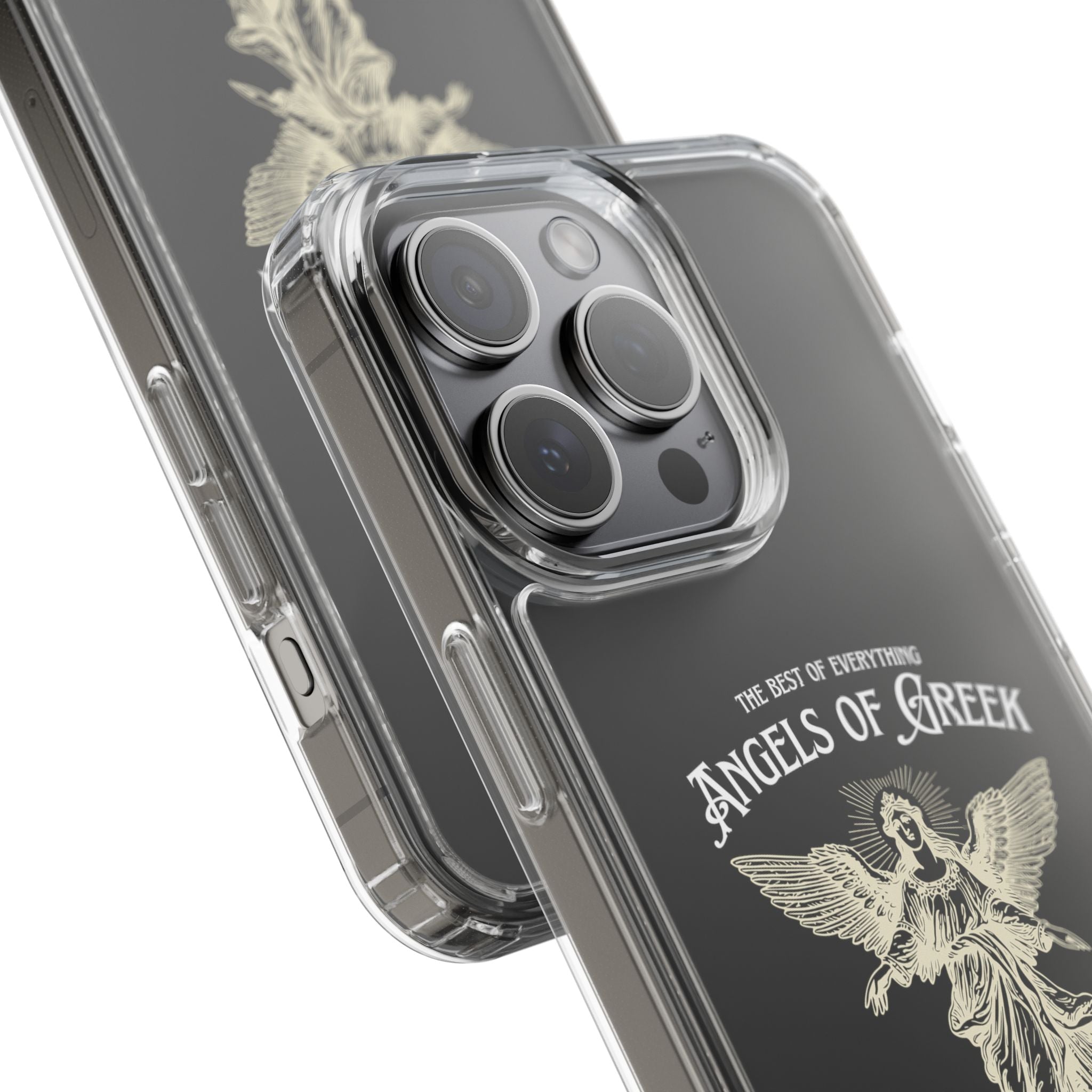 "Angels of Greek" Clear Phone Case - Phone Case - Lufora